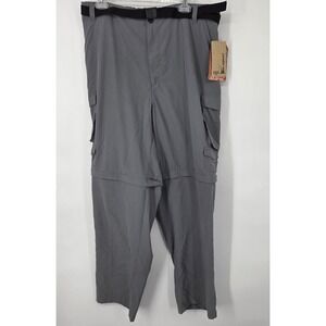 NEW Rugged‎ Exposure Men's Convertible Cargo Pants XL 36-38 UPF 30 Hiking NWT